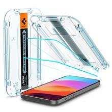 Zobrazit detail produktu Ochrann sklo Spigen Glass tR EZ Fit 2 Pack pro iPhone 15 transparentn