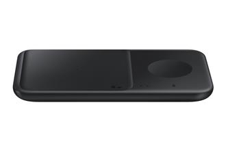 Zobrazit detail produktu Bezdrátová duální nabíjecí podložka bez kabelu Samsung EP-P4300BBEGEU černá
