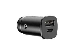 Zobrazit detail produktu Nabjeka do auta Baseus 30W 1x USB,1x USB-C ern