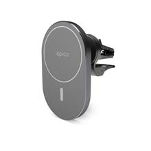 Zobrazit detail produktu Drk do auta s bezdrtovm nabjenm Epico Elipse s Magsafe 18W do ventilan mky ed