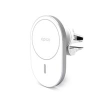 Zobrazit detail produktu Drk do auta s bezdrtovm nabjenm Epico Elipse s Magsafe 18W do ventilan mky stbrn