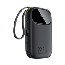 Zobrazit detail produktu Powerbanka Baseus EnerFill FC31 Qpow 3 20000mAh, 22,5W, s kabelem USB-C a Lightning �ern�