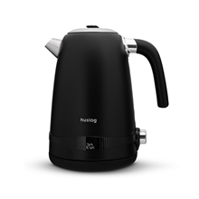 Zobrazit detail produktu Rychlovarn� konvice Huslog 1,7l nerezov� s oto�n�m regul�torem teploty �ern�