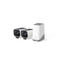 Zobrazit detail produktu Venkovn kamera se solrnm nabjenm Anker eufy S3 Pro (sada 2ks+jednotka HomeBase 3), 4K bl