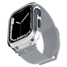 Zobrazit detail produktu emnek Spigen Metal Fit Pro pro Apple Watch 9/8/7 45mm stbrn