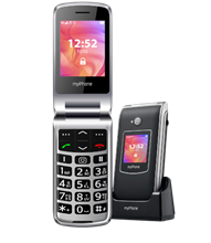 Zobrazit detail produktu Telefon myPhone Rumba 2 černý s nabíjecím stojánkem
