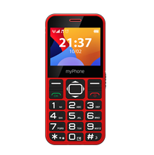 Zobrazit detail produktu Telefon myPhone Halo 3 Senior červený s nabíjecím stojánkem