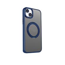 Zobrazit detail produktu Silikonov TPU pouzdro Mag Ring Rotating pro iPhone 13 modr