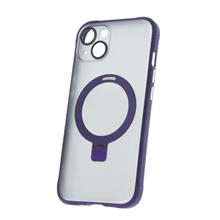 Zobrazit detail produktu ROZBALENO - Silikonov TPU pouzdro Mag Ring pro iPhone 15 fialov