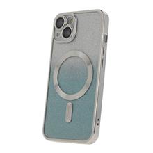 Zobrazit detail produktu ROZBALENO - Silikonov TPU pouzdro Mag Glitter Chrome pro iPhone 15 Pro Max stbrn